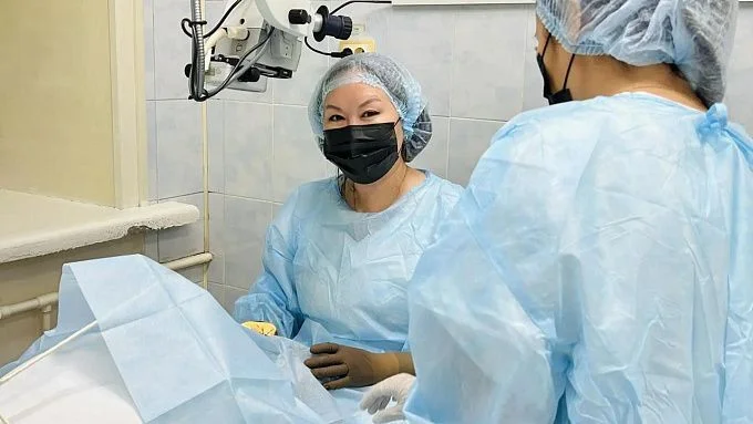 A resident of Buryatia was saved from blindness. - Russia, The medicine, Doctors, Health, Help, The rescue