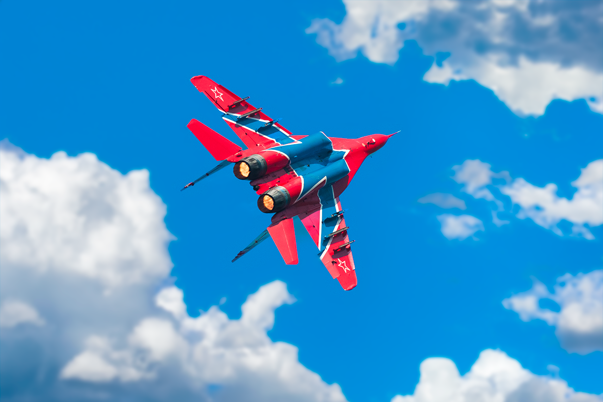 Aerobatic team Swifts - My, Sky, MiG-29, Aerobatic team, Swift, Air force, Longpost