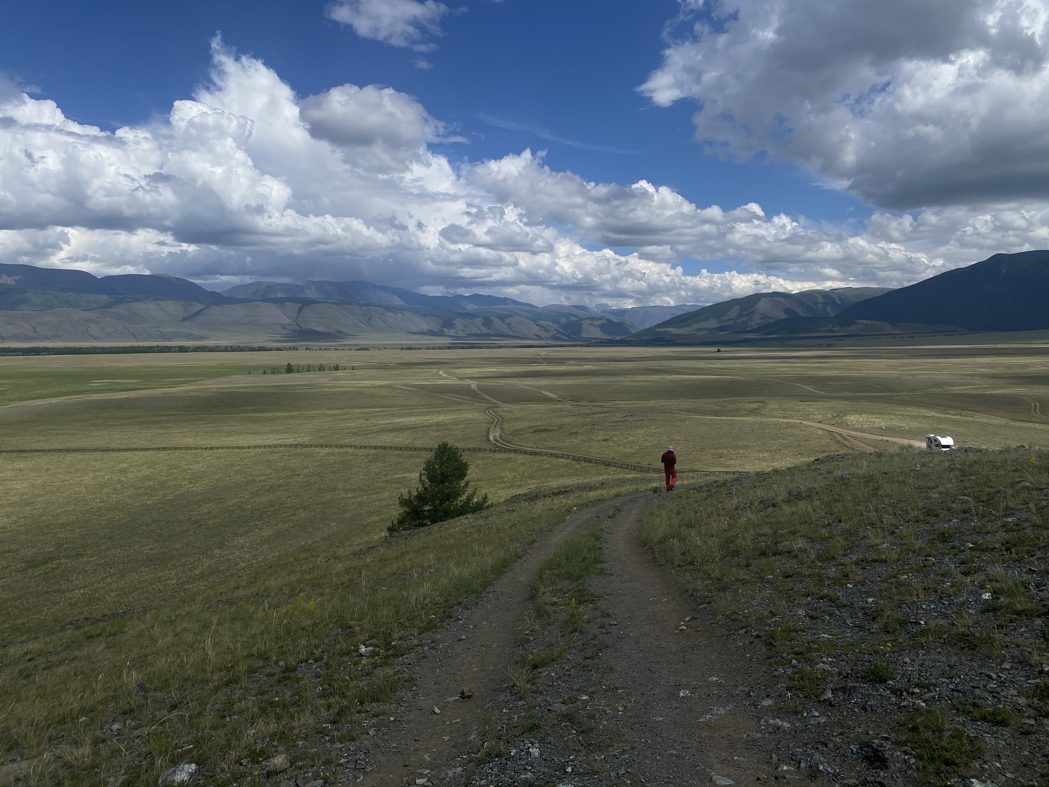 Across Altai by Motorhome. Part 9. Kurai Steppe - Aktash Hydroelectric Power Station - Series In Altai by motorhome
, My, Altai Republic, House on wheels, Road trip, Travel across Russia, Video, Soundless, Short videos, Longpost