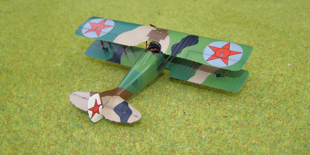 SPAD XIII, pilot A.D. Shirinkin - My, Fighter, Military aviation, Aviation, Aircraft modeling, Stand modeling, Scale model, Longpost