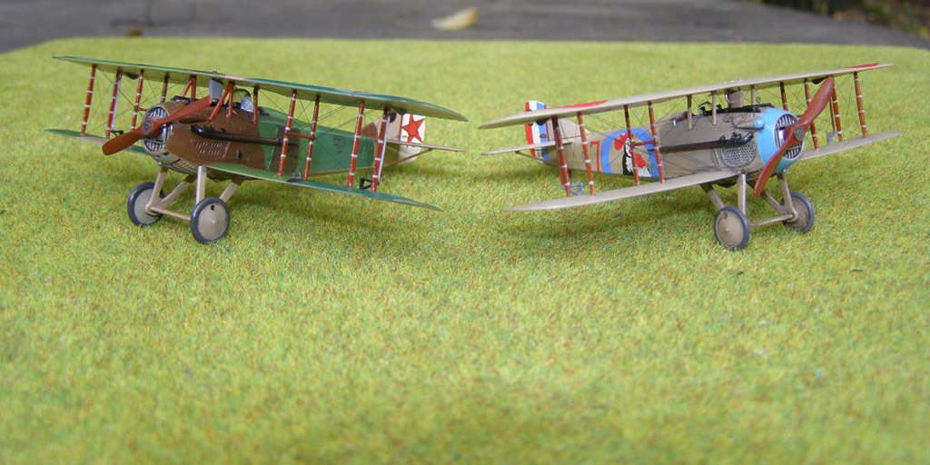 SPAD XIII, pilot A.D. Shirinkin - My, Fighter, Military aviation, Aviation, Aircraft modeling, Stand modeling, Scale model, Longpost