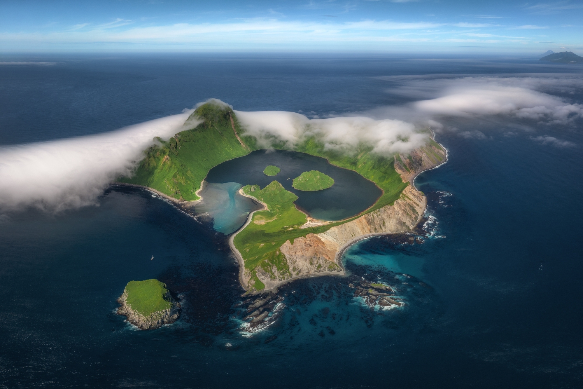 Russia without Photoshop and AI - Island, Kurile Islands, Yankicha, Ushishir, Sakhalin Region, Interesting places, Longpost