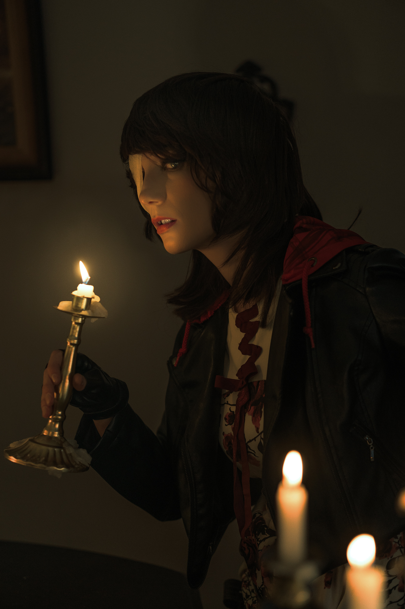 Tormented Souls. Caroline cosplay - My, Cosplay, Picture with text, Milota