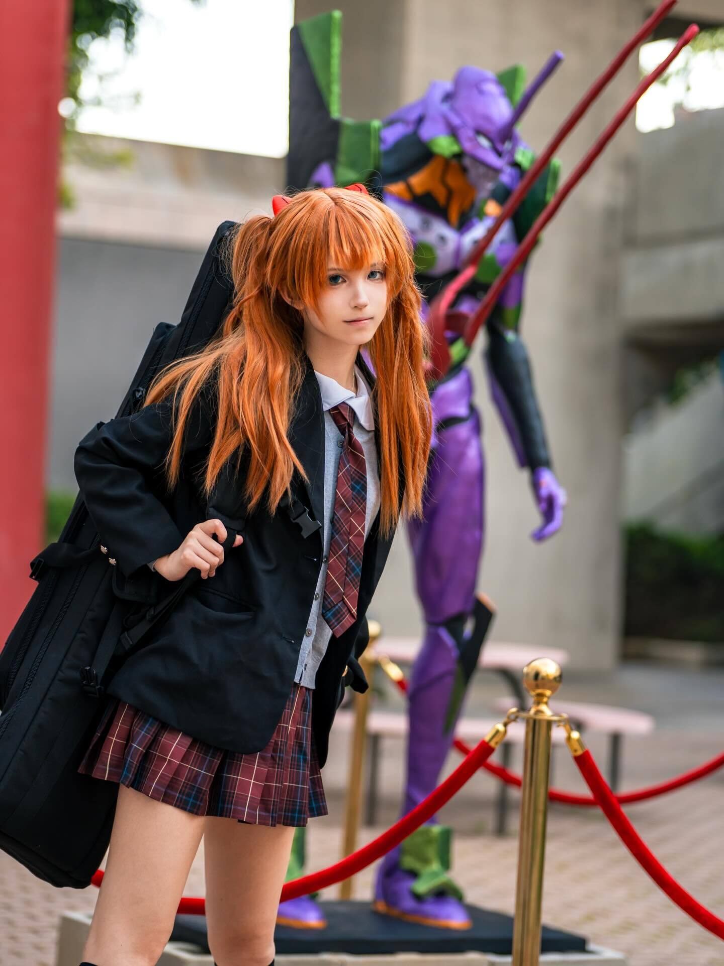 Evangelion | Asuka Langley Souryuu & Rei Ayanami - Cosplay, Asuka langley, Rei ayanami, Evangelion, Twitter (link), The photo, Longpost