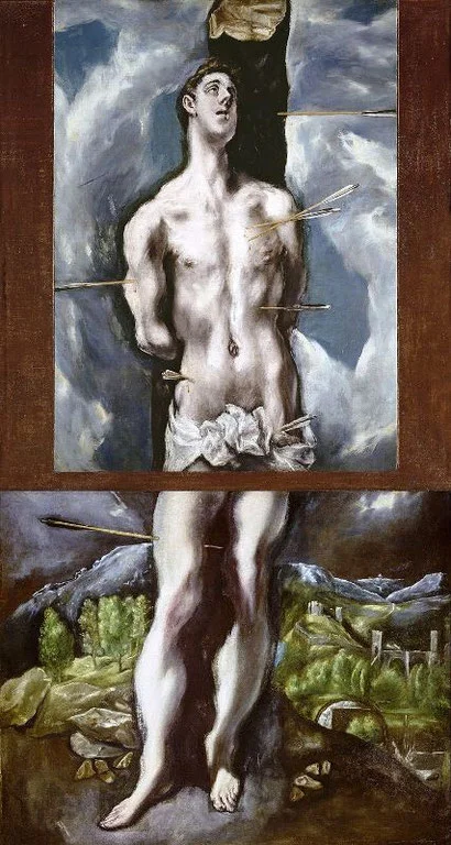 Saint Sebastian - Series Informative, Painting, Saint Sebastian, Painting, Longpost