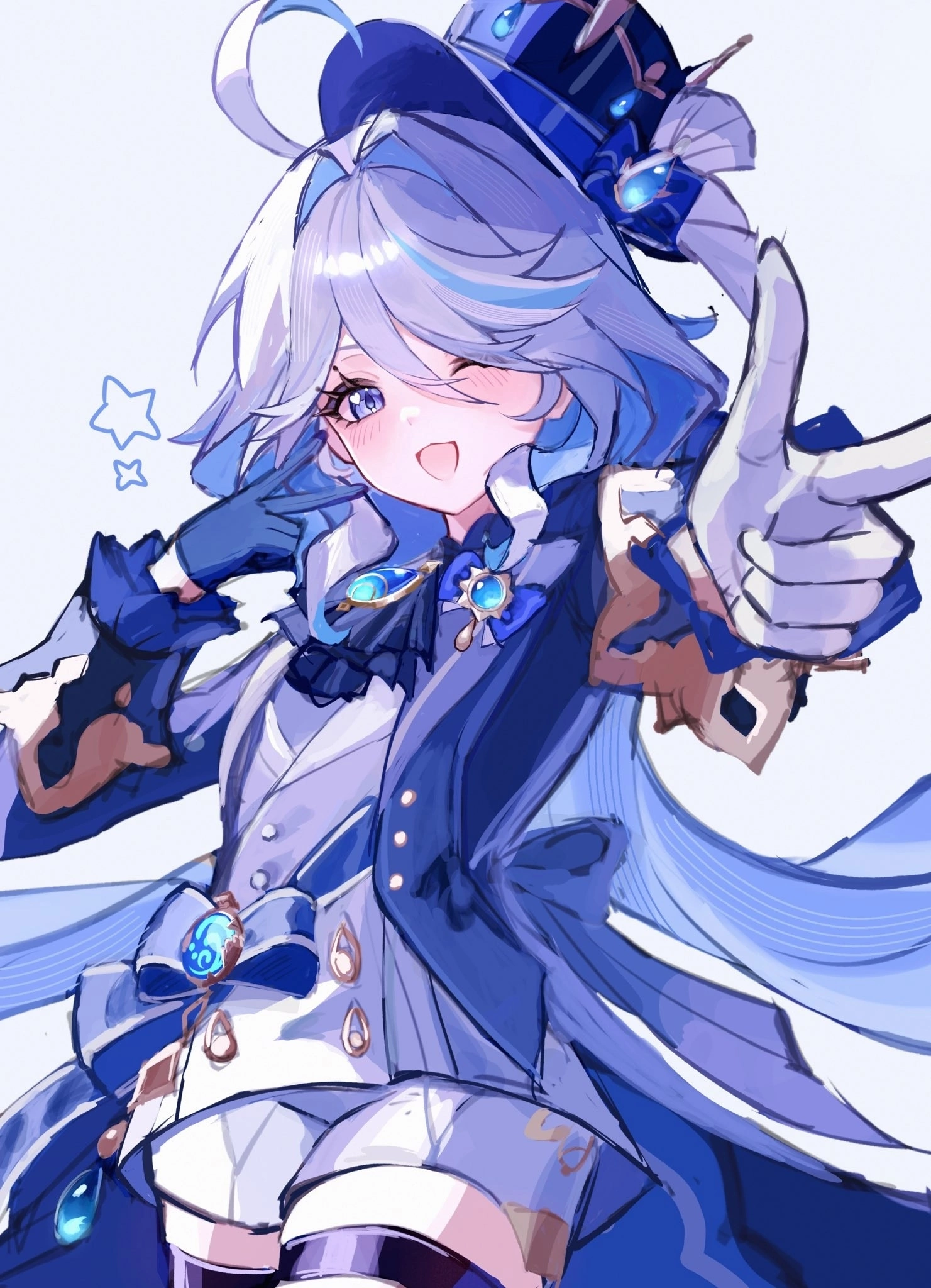 Post 4160 - Anime, Anime art, Genshin impact, Furina (Genshin Impact)