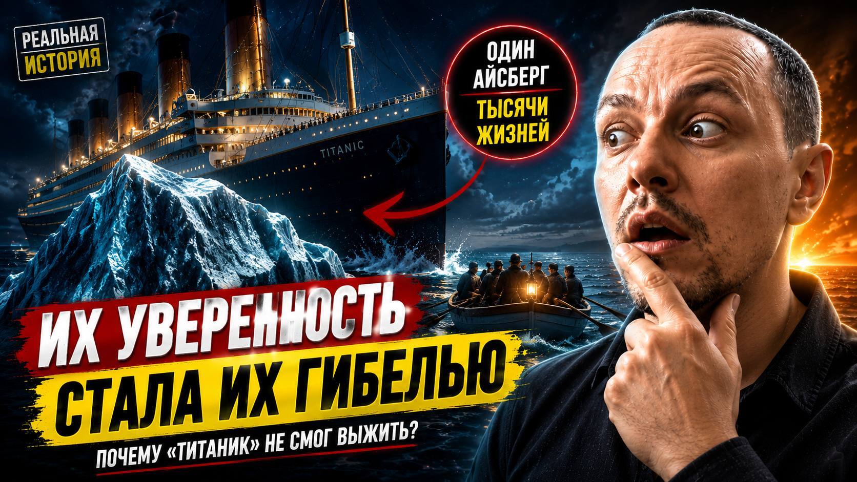 The Titanic was considered unsinkable. Why did one encounter with an iceberg change everything? - My, Neural Network Content, Lore of the universe, Universe, Evolution, Esoterics, The science, Artificial Intelligence, Longpost