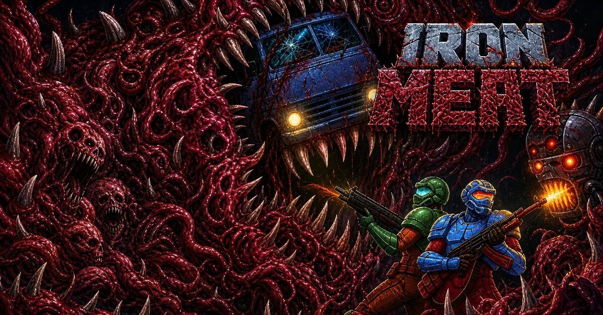 Iron Meat - My, Computer games, Horror game, Стрим, Rutube, Game Reviews, Passing, Youtube, Looking for a game, Game world news, In contact with, Video VK, Video, Short videos