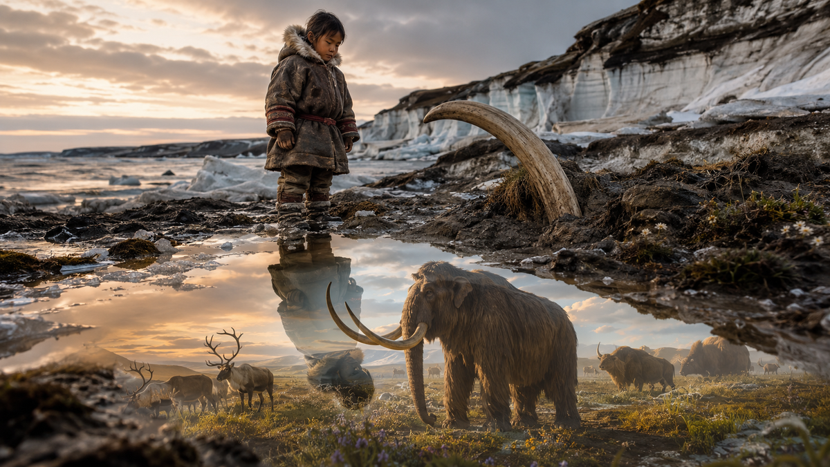 Zhenya the Mammoth: How a Boy from Taimyr Set Back Arctic History by 13,000 Years - Mammoth, Taimyr, Mammals, Animals, Wild animals, Scientists, Paleontology, Zen, Yandex Zen, Yandex Zen (link), Longpost