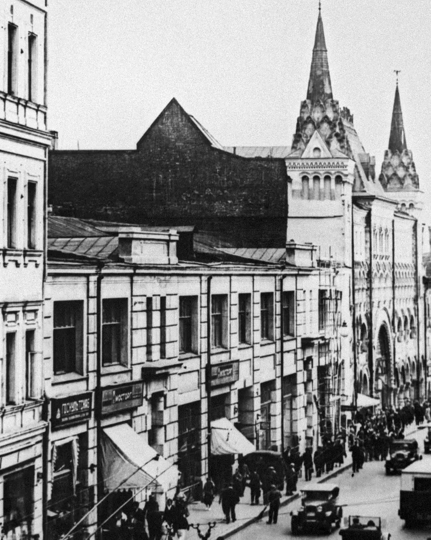 While Muscovites were sleeping, their houses... were being moved - Moscow, House, История России, Longpost