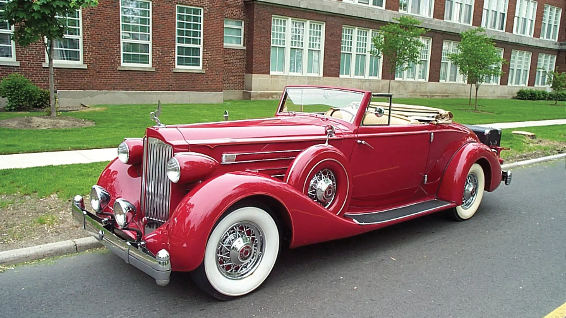 Cherry Packard 1935, tried to turn into a transformer... - My, Neural Network Content, Images, Video, Short videos, Longpost