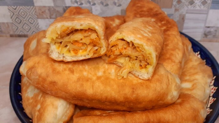 Пирожки с капустой