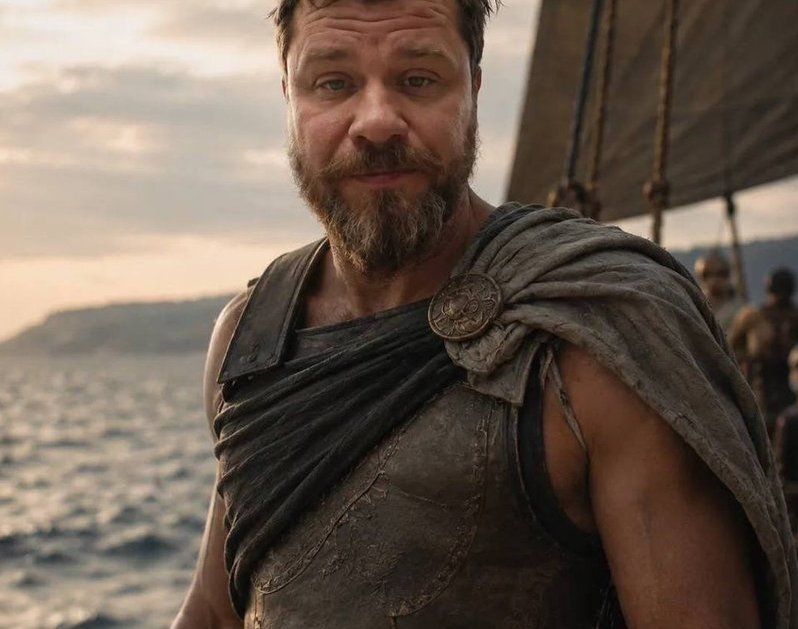 Odyssey (2026) - review of the film / watched it in the cinema on July 31, 2026 (80% of online reviewers either haven't seen it or watched the screening) - My, Movies, I advise you to look, Film and TV series news, Screenshot, Actors and actresses, Cinema, Christopher Nolan, Odyssey, Screen adaptation, Fantasy, Art, Neural network art, Memes, Humor, Matt Damon, Garik Kharlamov, Black humor, New films, Opinion, Longpost