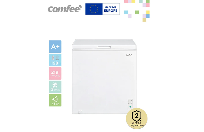 Comfee RCC268WH1R ��� ����� 81.6 �� ���������� ������� 198 ������ ����������� ������������, ������� ����� �� ����� ���������������� ������� ��� ��������� �� ����������� ���� � ��������