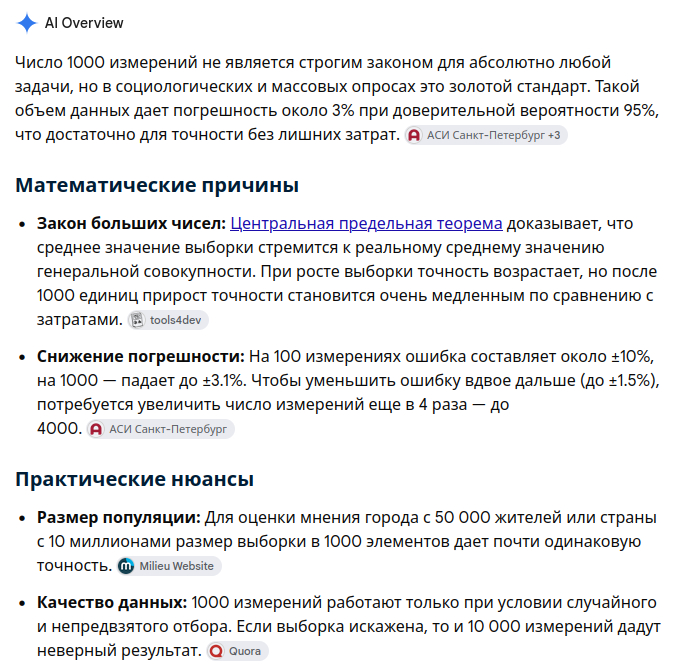 Откуда 1000 в статистике