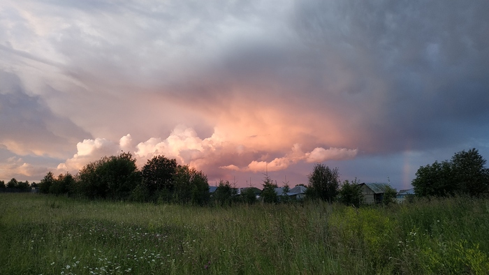 Облака на закате