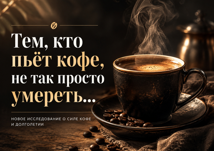 Тем, кто пьёт много кофе, не так просто умереть: что выяснили учёные