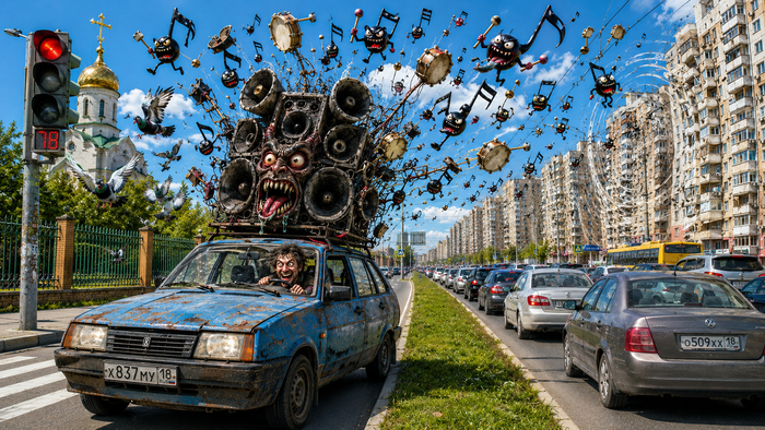 Шепелявый драбадан - дан - дан ...