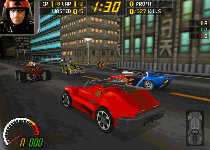 Carmageddon � ���� �� BRender-��� � ���������� Glide. �������� � ������ CWABoard