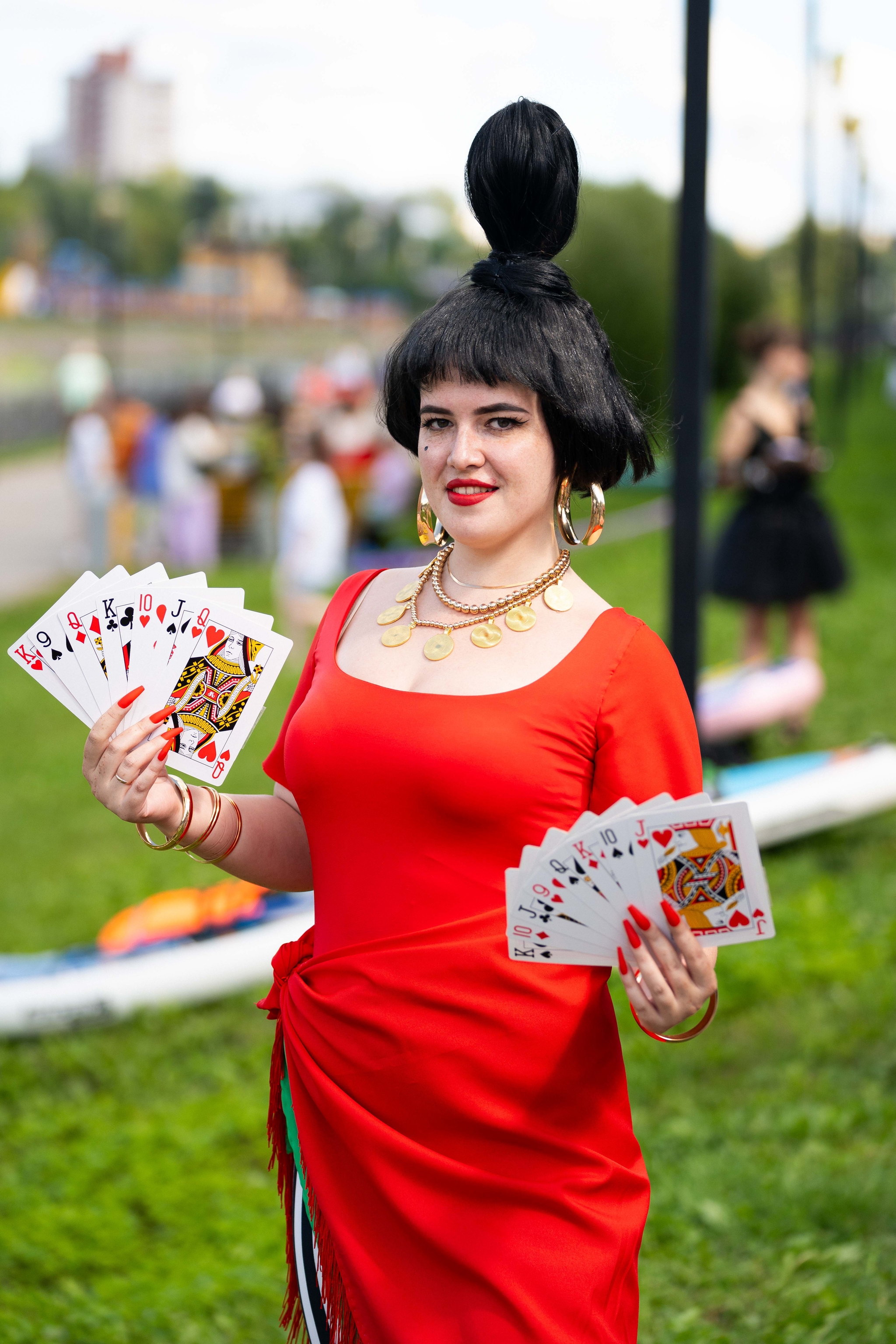 The fifth SUP carnival on the waves of Uvodi Mighty - My, Paddleboard, SUPsurfing, Carnival, Day of the city, Ivanovo, Ivanovo region, Holidays, The festival, River rafting, Girls, Sports girls, Sport, Cosplay, Costume, Longpost