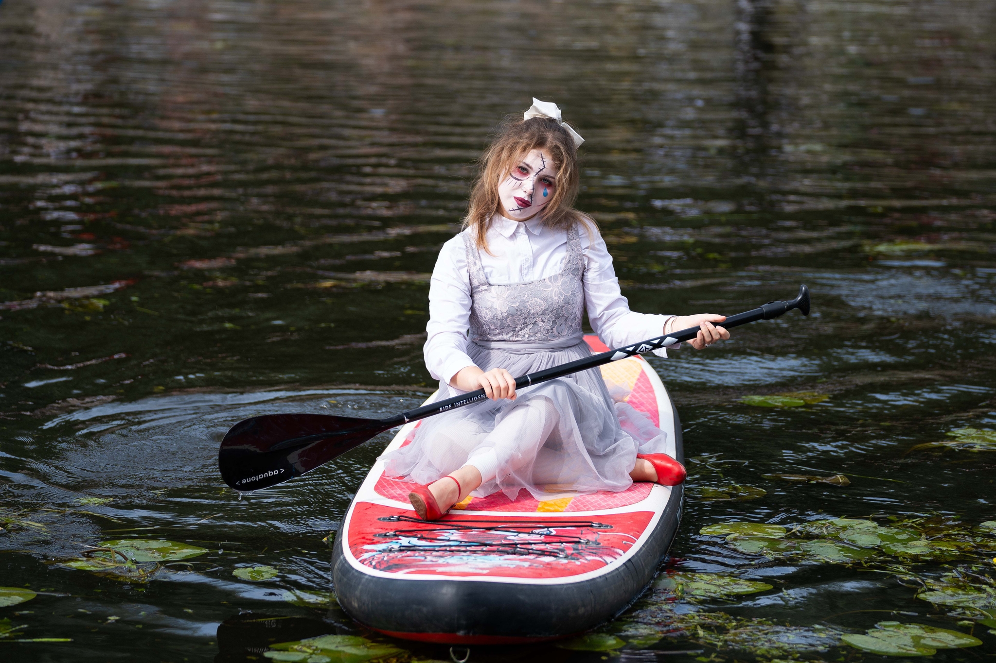 The fifth SUP carnival on the waves of Uvodi Mighty - My, Paddleboard, SUPsurfing, Carnival, Day of the city, Ivanovo, Ivanovo region, Holidays, The festival, River rafting, Girls, Sports girls, Sport, Cosplay, Costume, Longpost