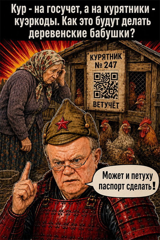 Ответ на пост «Дачники должны поставить птицу на государственный учет»