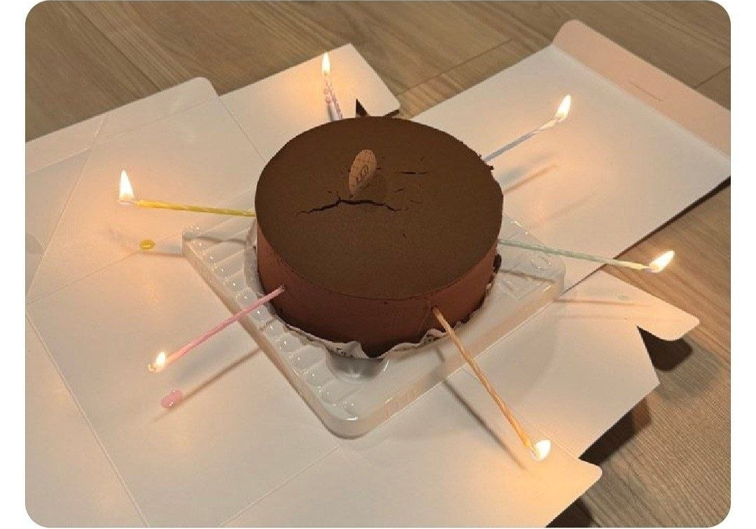 Who decided that the candles should be on top? - Picture with text, Memes, Humor, Fire safety