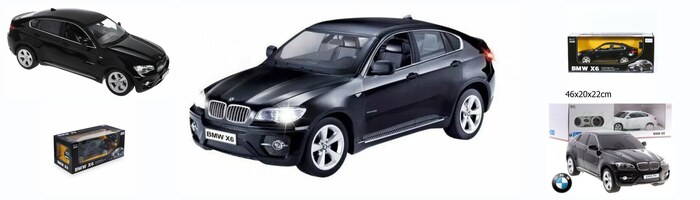 Радиоуправляемая машинка MAXICAR ″BMW X6″, коллекционная, масштаб 1:24