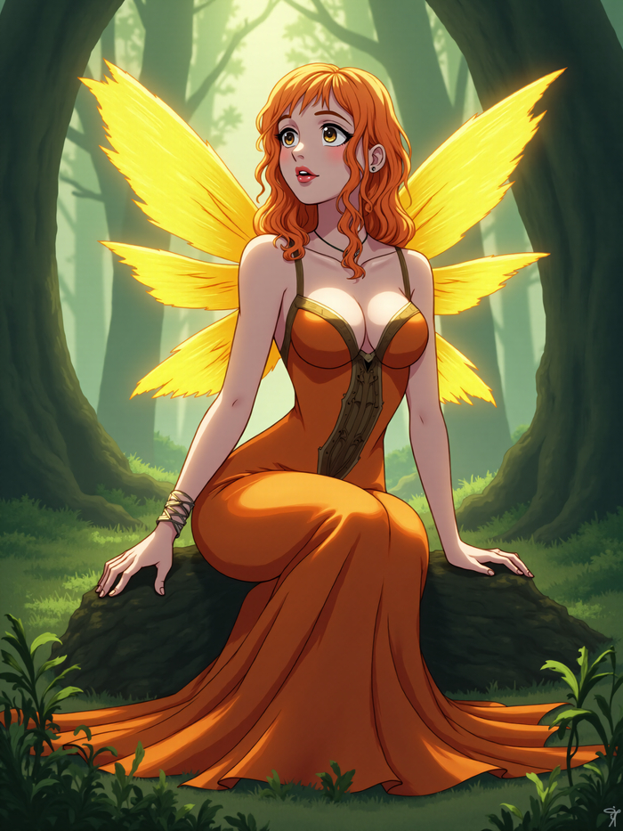Anime Fairy Girl
