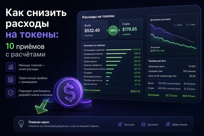Как платить за нейросети меньше: 10 способов с расчётами