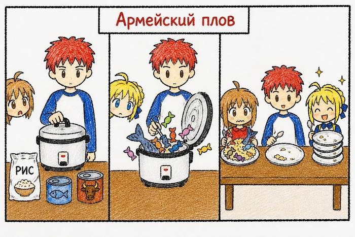 Рука, держащая меч, Комикс - 6 глава