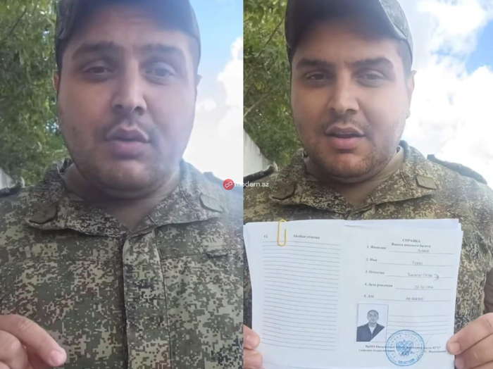 «Меня хотят устранить»: азербайджанец записал видео из российской армии