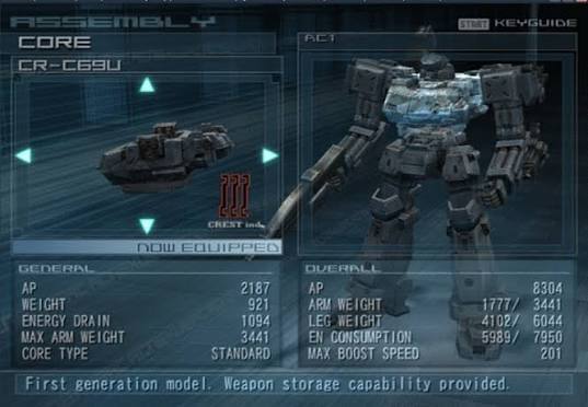 � ��� � Armored Core ����� ������� ���� ����� �����.