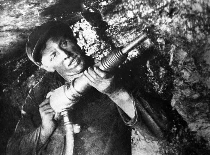 Алексей Стаханов, 1935 год. Фото: ИТАР-ТАСС
