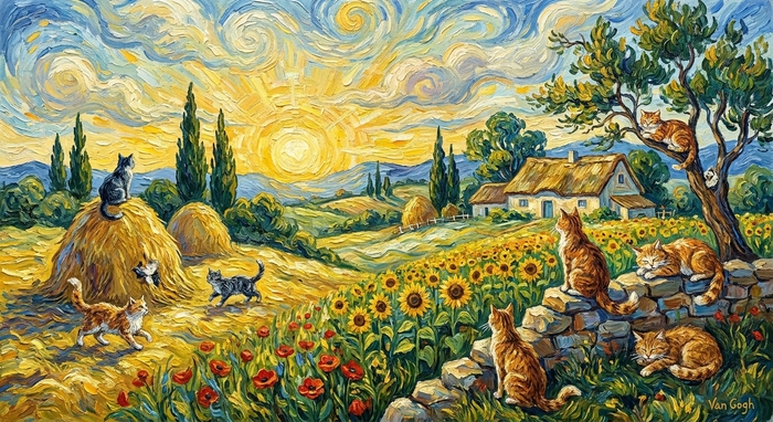 Котики Ван Гога