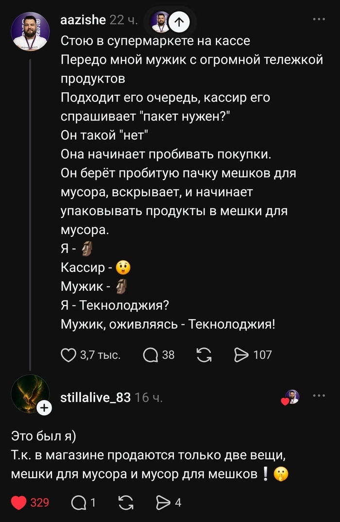 Есть два типа товаров