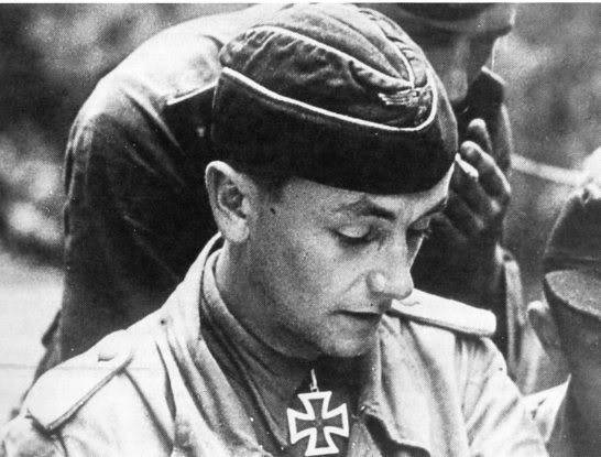 Немецкий танковый ас Отто Кариус, воевавший в том числе, на Ягдтигре