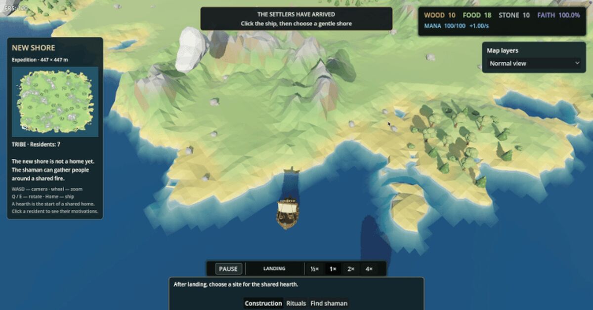 I'm making a strategy game where you can't control your units. - My, Стратегия, Games, Gamedev, Инди, Indie game, GIF, Longpost