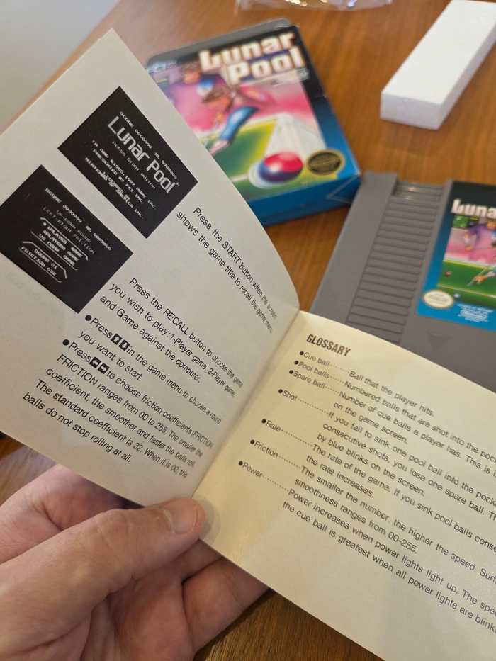 Lunar Pool NES ������