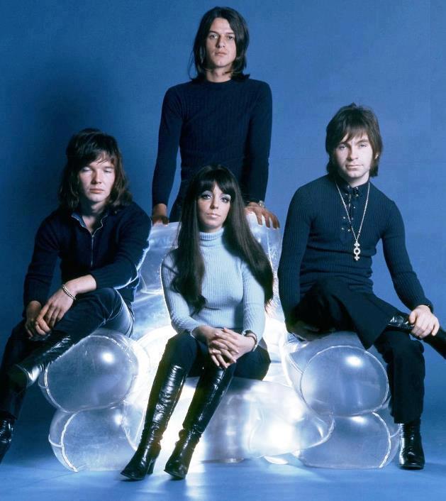Shocking Blue in blue.