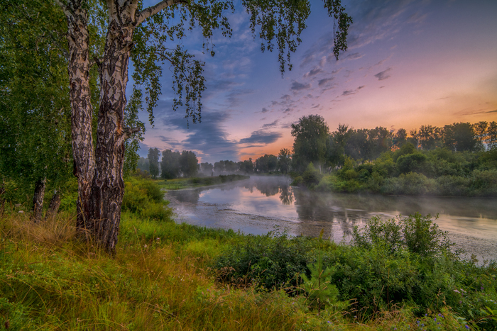 Утро на реке