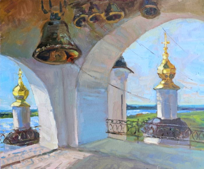 Холст /масло 50×60 см Художник Ксения Ползикова