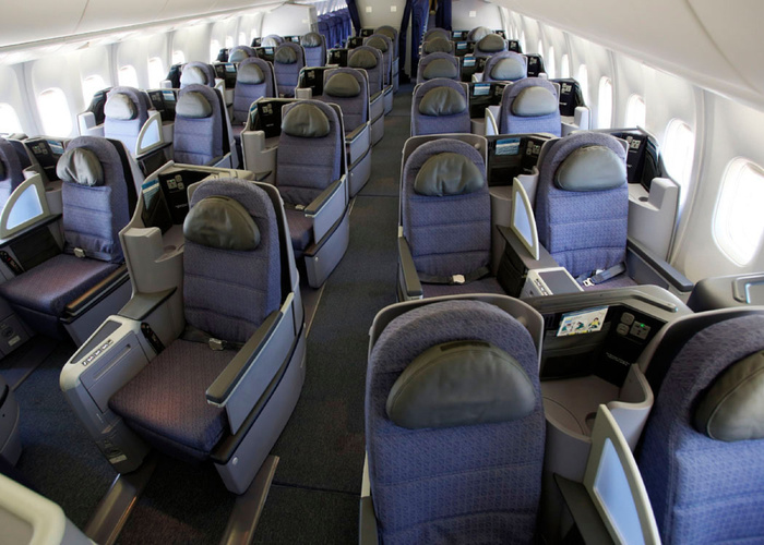 Первый класс United Airlines