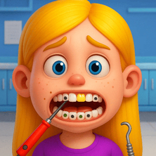 Маленький стоматолог: игра для детей