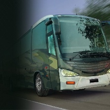 Вождение армейского автобуса 2024