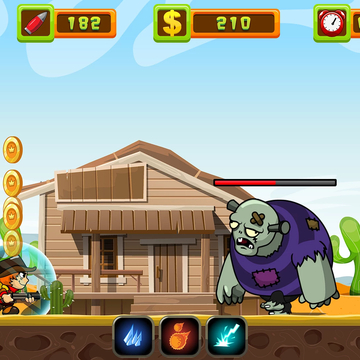 В игре "Рейнджер против Зомби" игроки берут на себя роль отважного рейнджера, сражающегося с бесконечными волнами нежити.