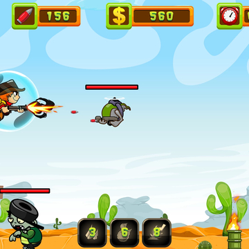 В игре "Рейнджер против Зомби" игроки берут на себя роль отважного рейнджера, сражающегося с бесконечными волнами нежити.