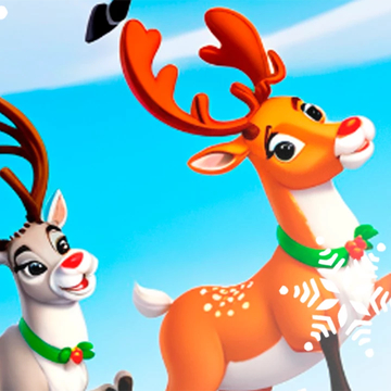 Веселый лабиринт-головоломка для создания праздничного настроения в канун Рождества!