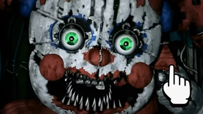 ФНАФ Кошмары - Страшный кликер: ФНАФ 10 хоррор на Пикабу Игры