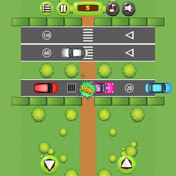 Вам нужно добраться до своей машины через все дороги, которые будут на вашем пути!